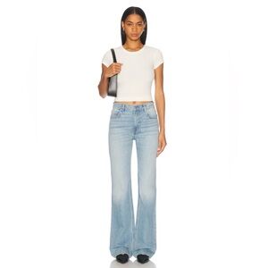 GRLFRND Danie Mid Rise Boot Jeans in York Blvd
